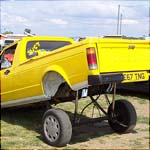 Yellow VW Golf Mk1 Caddy E67TNG