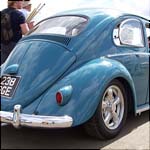 Blue VW Beetle 238DGE