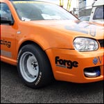 Orange VW Golf Mk4 - Dannie Highman - VWDRC