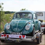 Green VW Beetle UTU93E