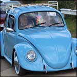 Blue VW Beetle
