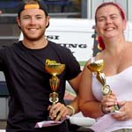 VW Sportsman Winner Tom Herbert and Runner-Up Polly Judge - VWDR