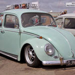 Blue VW Beetle GJN190D