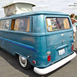Blue VW Type 2 Bay Window