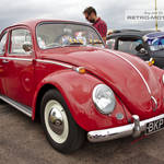 Red Electric Powered VW Beetle BKP195C