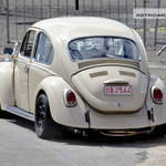 Savannah Beige Cal-Look VW Beetle with Type 4 engine - Broen Mes