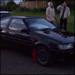 Black Toyota Corolla GT Ae86 Twin Cam A486XLG