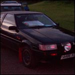 Black Toyota Corolla GT AE86 Twin Cam A486XLG