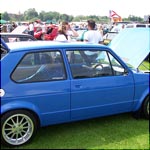 Blue VW Golf Mk1 FNC359Y