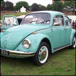 Blue VW Beetle APO83G