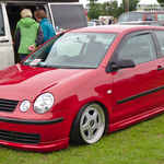 Red VW Polo