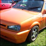 Orange VW Polo Coupe G4OAC