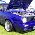 Blue VW Golf Mk2 A7HSW