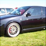 Black VW Golf Mk4