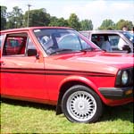 Red VW Polo Mk1 HBV784W