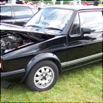 Black VW Golf Mk1 GTI HCA853X