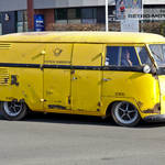 Deutsche Bundespost Yellow VW Type 2 Barndoor Split Screen