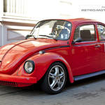 Red VW Beetle 1303 OCF-426