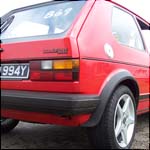 Mars Red VW Golf Mk1 GTI JYD994Y