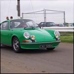 Green Porsche 911S CAU326H