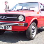 Red Audi 50 ABV199R