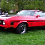 1971 Red Ford Mustang Mach 1 EYW7J