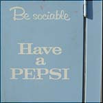 Vintage Pepsi Cola drink dispenser