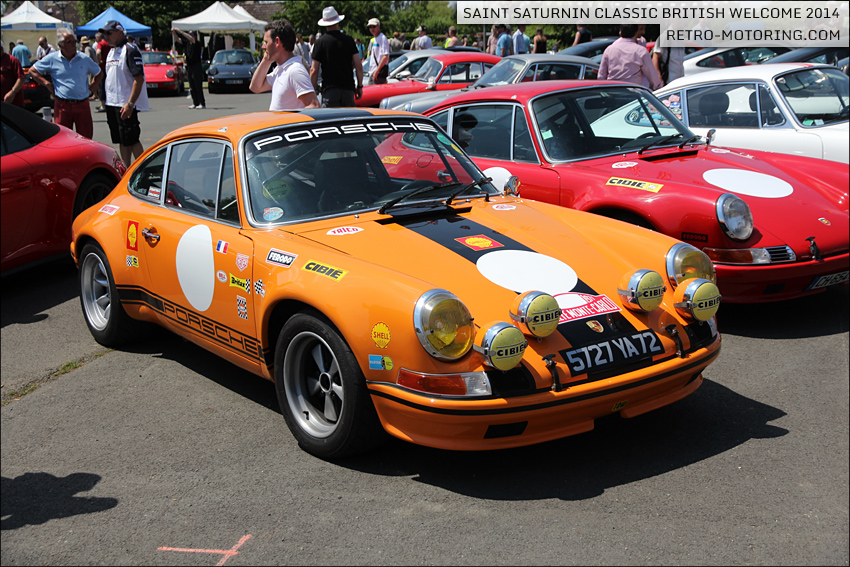 Orange Porsche 911 5727-YA-72