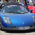 Blue Renault Sport Spider