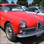 Red Alfa Romeo Giulietta Sprint