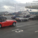 Classic cars at the Ferry Terminal