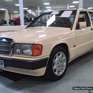 K334MMR 623 Light Ivory 1992 Mercedes-Benz 190 E 2.0