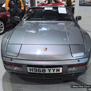 H968YYM Titanium Grey 1991 Porsche 944 Cabriolet