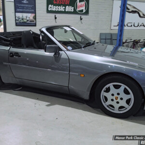 H968YYM Titanium Grey 1991 Porsche 944 Cabriolet