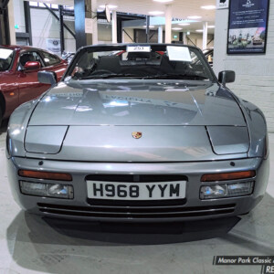 H968YYM Titanium Grey 1991 Porsche 944 Cabriolet
