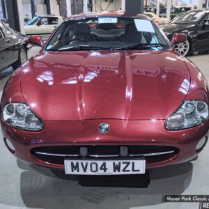 MV04WZL Radience Red 2004 Jaguar XK8 4.2