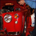 Red 1960 Rover 100 P4 5.7 V8 SRC723