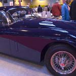 Blue Jaguar XK