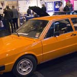 Orange VW Scirocco Mk1