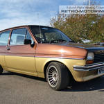 Brown and Gold Ford Fiesta Mk1 NPH512W