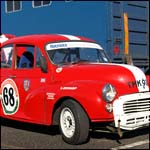 Car 68 - Keith Peter Wright - Red Morris Minor 1275