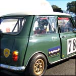 Car 78 - Colin Flynn - Green Morris Cooper 1293cc BLV114A