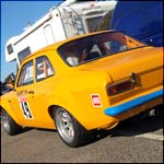 Car 49 - Ronnie Haines - Orange Mk1 Ford Escort 1600cc