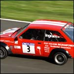 Car 3 - Paul Ingram - Red Mk2 Ford Fiesta 1598cc