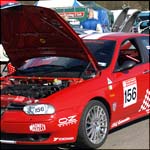 Car 156 - C Gibbons - Red Alfa Romeo 156