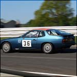 Car 36 - David Scott - Blue Porsche 924 Turbo