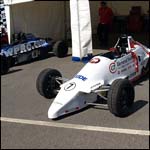 Car 8 - Mario Sarchet - Van Diemen RF85, Car 7 - Chris Hodgen - 