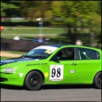 Car 98 - Adie Hawkins - Green Alfa Romeo 147