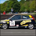 Car 14 - Fraser Obrien - Black Fiat Punto HGT