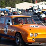 Orange 1971 Reliant Scimitar SE5 GTE - Car 114 � Matthew Sanders